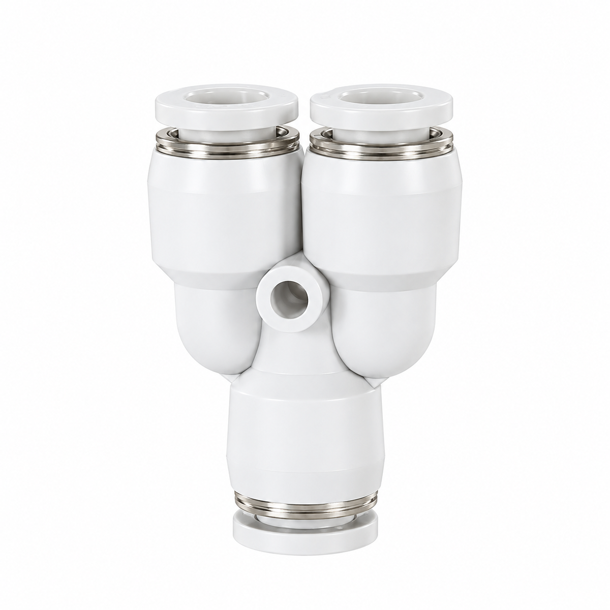 Pneumatic fitting PY - White