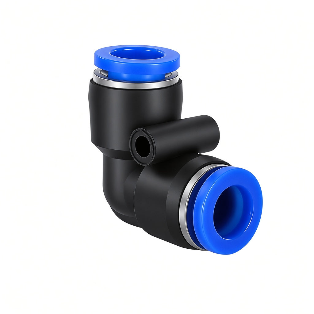 Pneumatic fitting PV - Black / Blue