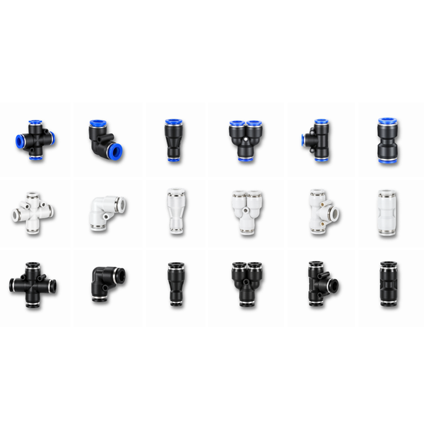 Pneumatic Push-in Fitting – Straight Union (PU)